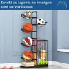 Ball Aufbewahrung – Stehende Ballhalterung aus Stahl für Produktbild-Vorschau 7