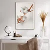 Gerahmtes Poster - Rahmen in heller Eiche - Baumwolle Makro Produktbild-Vorschau 6