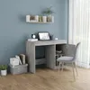 The Living Store Schreibtisch Betongrau 100x50x76 cm Produktbild-Vorschau 4
