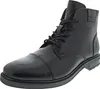 A black leather boot is shown against a white background. Produktbild-Vorschau