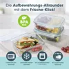 GOURMETmaxx Glazen luchtdichte containers "Klick-it", Productafbeelding-voorbeeld 3