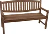 A wooden bench on a white background. Produktbild-Vorschau