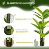 HOMCOM Kunstpflanzen im Topf 150 cm Bananen Kunstbaum Produktbild-Vorschau 4