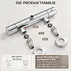 Bateria prysznicowa z termostatem Chromowana bateria Podgląd zdjęcia produktu 9