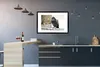 MuchoWow® Gerahmtes Poster Eine bunte Taube auf einem Produktbild-Vorschau 5