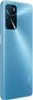The back of a light blue OPPO A16 smartphone is shown in a studio shot. Podgląd zdjęcia produktu