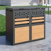 Mülltonnenbox für 2 Tonnen bis 240 Liter Produktbild-Vorschau 5