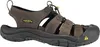 A single brown KEEN sandal is shown against a white background. Produktbild-Vorschau