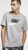 Nike M Nsw Tee Icon Futura Dk Grey Heather/Black/Whit L Produktbild-Vorschau 6