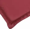 vidaXL Cuscino per sdraio rosso vino 186x58x4 cm Tessuto Anteprima dell’immagine prodotto 9