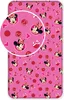 Prześcieradło Minnie Hearts 02 90x200x25 cm Podgląd zdjęcia produktu 1