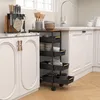 HOMCOM Desserte cuisine 5 niveaux, chariot de service, Voir les images du produit 6
