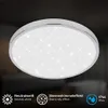 LED Deckenlampe Deckenleuchte Badlampe Spritzwasserschutz Produktbild-Vorschau 3