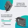 Siltcon® GaN USB-C Schnellladegerät 65W – 2x USB-C, USB-A, Produktbild-Vorschau 10