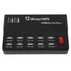 12 portov USB rozbočovač 5V 10A Napájací adaptér Nabíjacia Náhľad obrázku produktu 1
