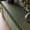 Kommode MIDNIGHT 3D3S mit drei Schubladen auf Gestell Grün Produktbild-Vorschau 3