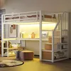 Lit superposé Merax, lit mezzanine 90 × 200 cm avec Voir les images du produit 5