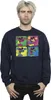 Disney - Sweatshirt für Herren BI40110 (XXL) (Marineblau) Produktbild-Vorschau 2