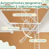 ROSEJANE Treppenschutzgitter ohne Bohren mit Katzenklappe, Produktbild-Vorschau 4