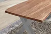 Esstisch Baumkante massiv Akazie natur 200 x 100 X-Gestell Produktbild-Vorschau 4