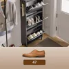 SoBuy Meuble à chaussures Portes basculantes Noir Moderne Voir les images du produit 9
