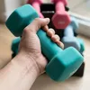 Set di manubri Relaxdays, 3 paia; da 1 a 3 kg, in ghisa, Anteprima dell’immagine prodotto 2