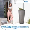 4rain VASO 2w1 zbiornik na deszczówkę 220 l, szary cynkowy, Podgląd zdjęcia produktu 2