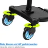Fiqops Buggy Board se sedadlem Kiddyboard Pushchair Board Náhled obrázku produktu 4