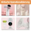 Milchpumpe, Elektrische Milchpumpe Freihändig mit 4 Modi & Produktbild-Vorschau 5