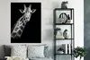 MuchoWow® Poster Giraffe - Wildtiere - Schwarz-Weiß - Produktbild-Vorschau 4