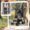 PawHut Hundewagen, faltbarer Hundetrolley,  Hundebuggy mit Produktbild-Vorschau 3