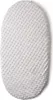 A light grey minky fitted sheet with a textured surface, shown from a top-down perspective on a white background. Produktbild-Vorschau