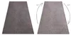 TAPPETO - MOQUETTE SANTA FE maro 42 pianura tinta unita Anteprima dell’immagine prodotto 2