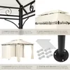 tectake® Gartenpavillon Emine 4 x 3 m Produktbild-Vorschau 4