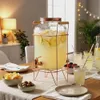 Getränkespender mit Zapfhahn und Ständer, 8 l Glas Produktbild-Vorschau 7