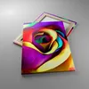 Bild auf Leinwand - Leinwandbild - Einteilig - Blume Farbe Produktbild-Vorschau 2