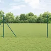 vidaXL Gaashekwerk, 10 x 1,5 meter, staal, groen Productafbeelding-voorbeeld 1