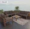 Outdoor patio furniture set with a view of the water and mountains. Produktbild-Vorschau