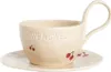 HOMLA ISERNIA Tasse mit Untertasse im Kirschdesign 0,2 l Produktbild-Vorschau 1