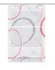 A close-up view of a window blind with a circular pattern. Produktbild-Vorschau