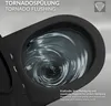 LuxeBath Spülrandloses Wand Hänge-WC mit Bidet-Funktion, Produktbild-Vorschau 5