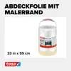 tesa Easy Cover Economy Nachfüllung M 33m x 55cm Voir les images du produit 6