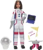 A Barbie astronaut doll with various accessories, including a helmet, laptop, and rover. Produktbild-Vorschau