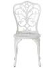 A white ornate chair on a white background. Náhled obrázku produktu