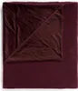 Essenza Kunstfell Plaid Teddy  Farbe Plum wine Größe Produktbild-Vorschau 1