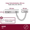 HOOZ Türkette Edelstahl Sicherheitsschloss, Produktbild-Vorschau 3