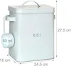 Relaxdays Metallbox, 6,5 L Aufbewahrungsbox mit Produktbild-Vorschau 4