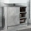 vidaXL Vanity unit concrete grey 63x29x55 cm materiál na Náhled obrázku produktu 2