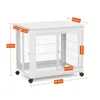 Hundebox im Möbelstil, 80*56*69.5cm Holzkennel-Tisch mit Produktbild-Vorschau 5