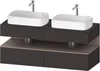 Duravit Qatego Konsolenwaschtischunterbau, 2 Auszüge, 2 Produktbild-Vorschau 2
